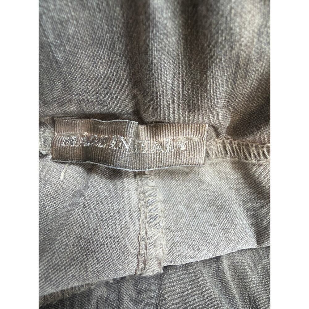 Tees by Tina Stephens Distressed dark grey Side Stripe Trousers Italy One Size - Picture 5 of 6